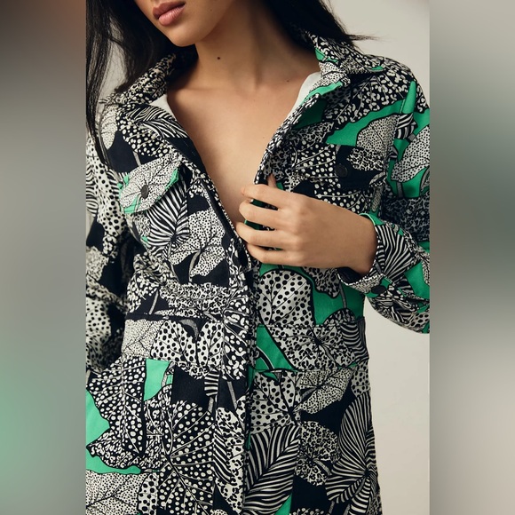 FARM Rio foliage romper, XS. - Picture 3 of 10